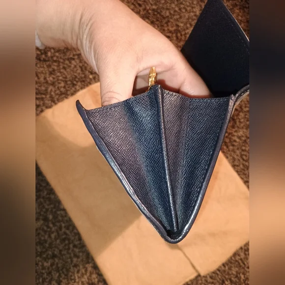 Louis Vuitton Mini Lin Wallet Excellent Condition W/Dust Bag - Picture 12 of 15